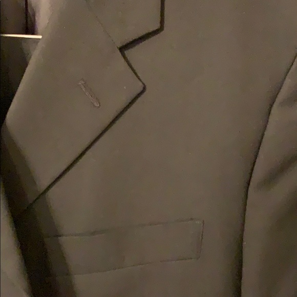 Alpert Nipon black 3 button single breasted suit - Picture 2 of 8